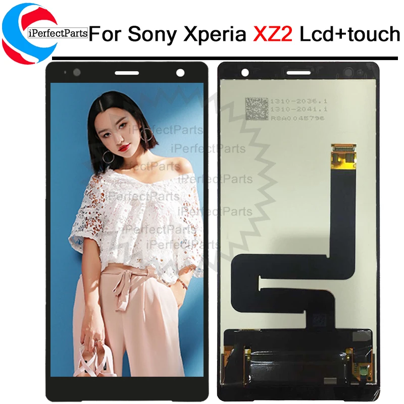 

100% NEW Digitizer 5.7"For Sony Xperia XZ2 LCD Display Touch Screen Digitizer Full Assembly replacement For Sony XZ2 LCD Screen