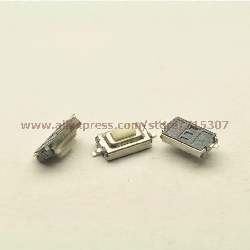 3x6x2.5MM smd 2pins switch white button