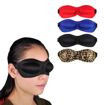 

4PCS/SET Eye Mask Shade Nap Cover Blindfold Sleeping Eyeshade Blinder Eyepatch Sleep Goggles For Travel Drop Shipping