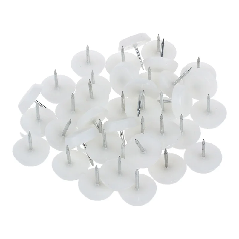 

41pcs Plastic Pad Protector Furniture Chair Table Leg Feet Glide Nails
