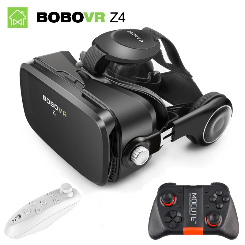 3D очки виртуальной реальности Bobovr Z4 Bobo Box Google Cardboard Bluetooth контроллер оригинальная