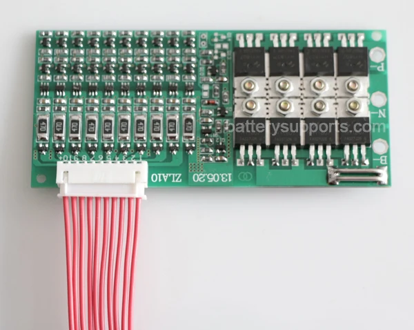 SuPower 10S 36V 37V 42V 45A литий ионный LiPo аккумулятор система управления BMS баланс PCB IC чип