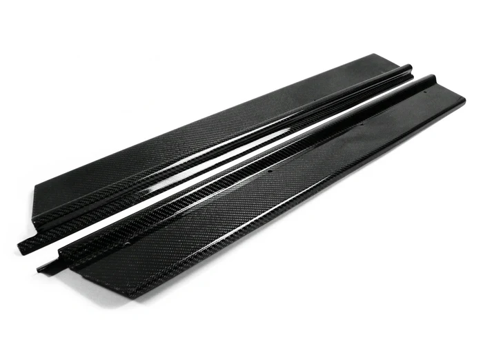 MX5 NA MK1 Miata Carbon Fiber Door Sill For Mazda Glossy Fibre Exterior Side Accessories