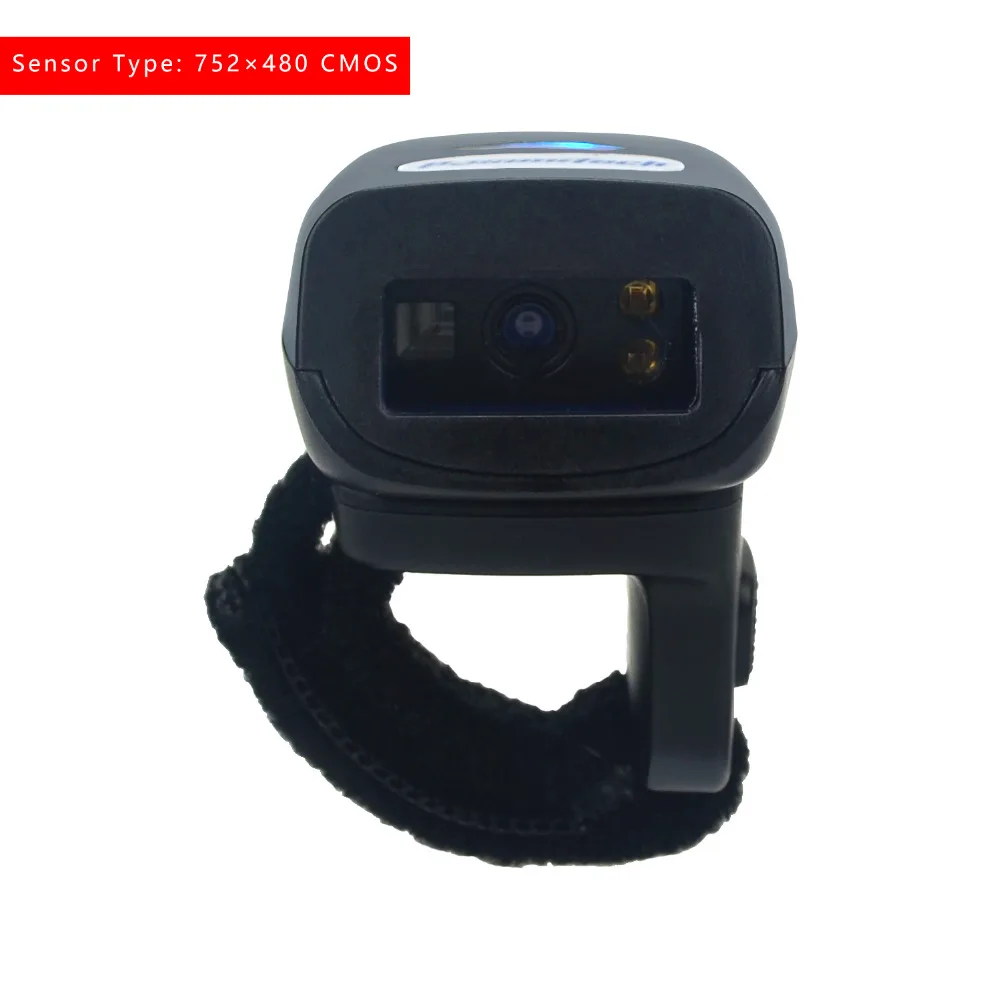 لبس الطوق FS03 2d محمول بلوتوث ماسح الباركود أيون 32bit usb ل ios الروبوت ويندوز ماك