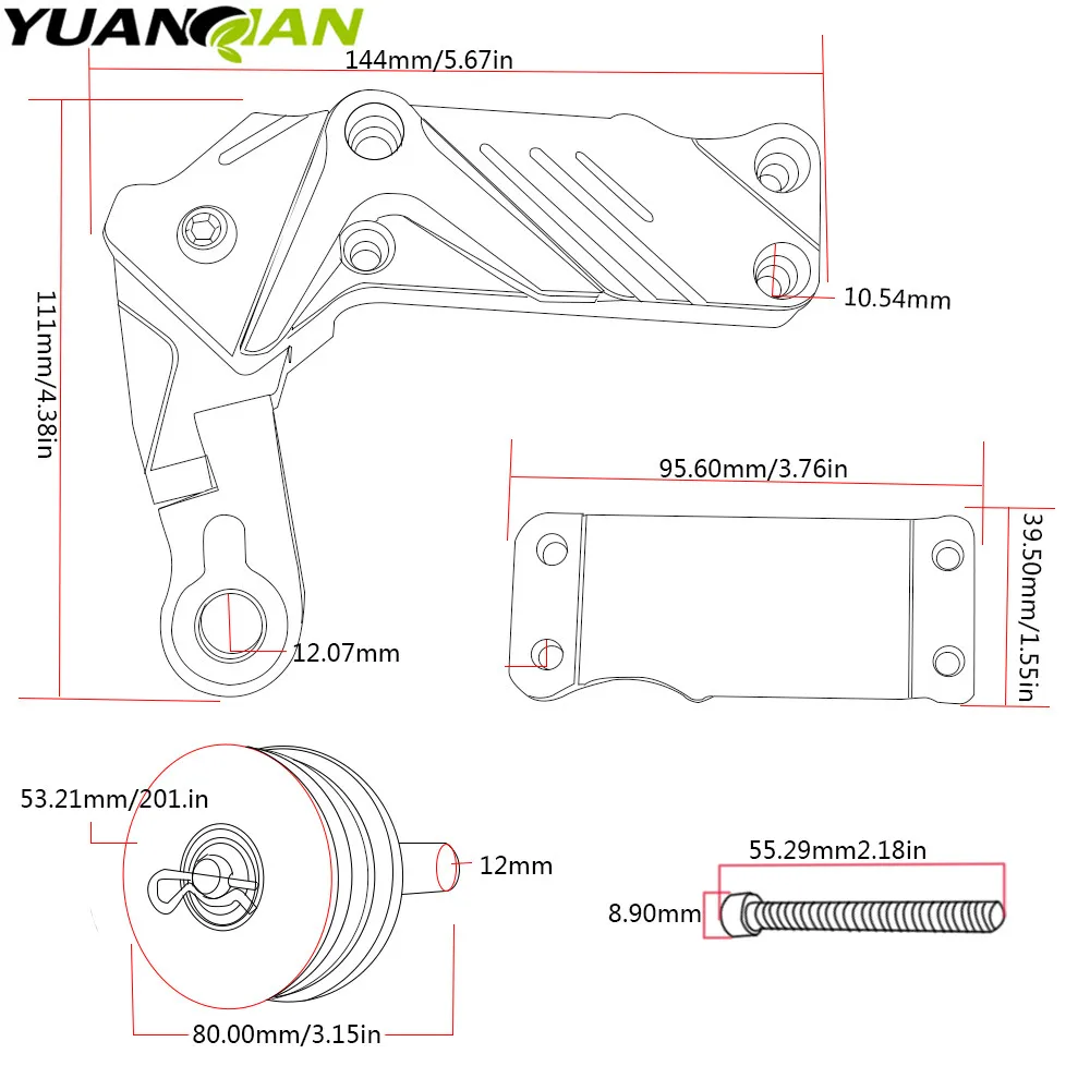 Натяжитель цепи мотоцикла для ktm duke 125 200 390 690 smc 1290 rc honda kawasaki yamaha tmax 530 500 r25