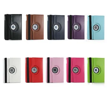 

100 pcs/lot Leather 360 Rotating Case Stand Smart Cover Magnetic Case for ipad 10.2 inch 2019 A2200 A2198 A2197