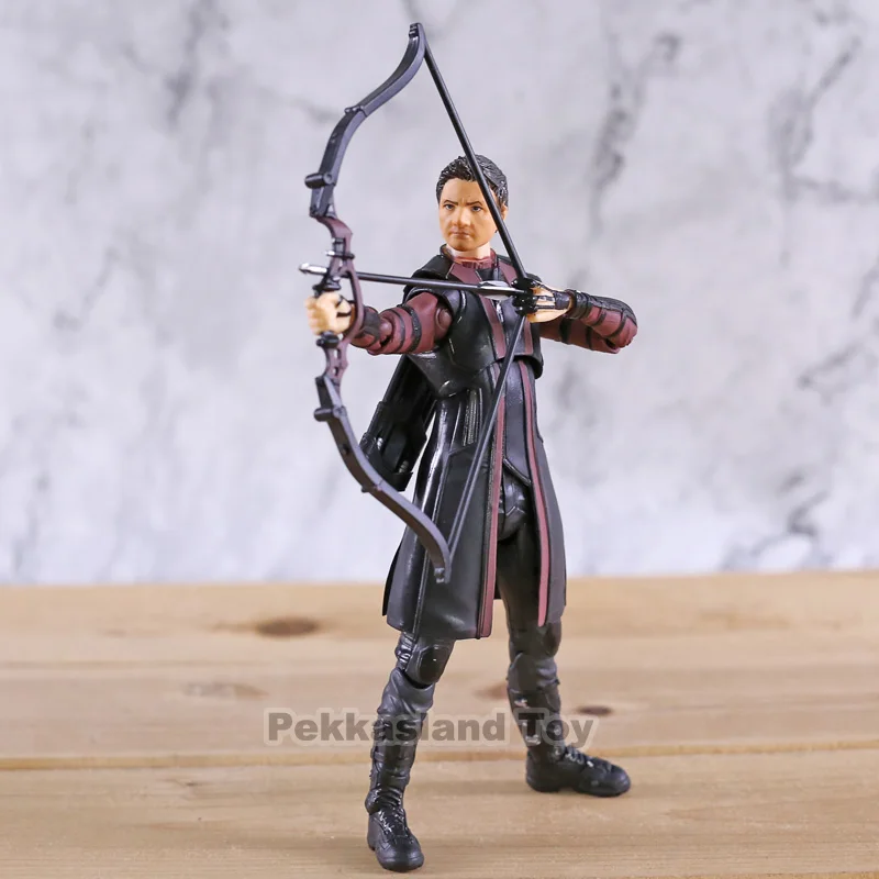 Marvel Мстители 3 Бесконечность войны Hawkeye SHFiguarts ПВХ фигурку Коллекционная модель игрушки