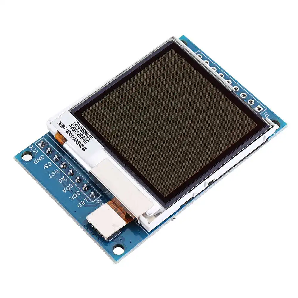 1.6 Inch Transflective TFT LCD Display Module 130x130 Sunlight Visible SPI Serial Port 3.3V 5V for Arduino