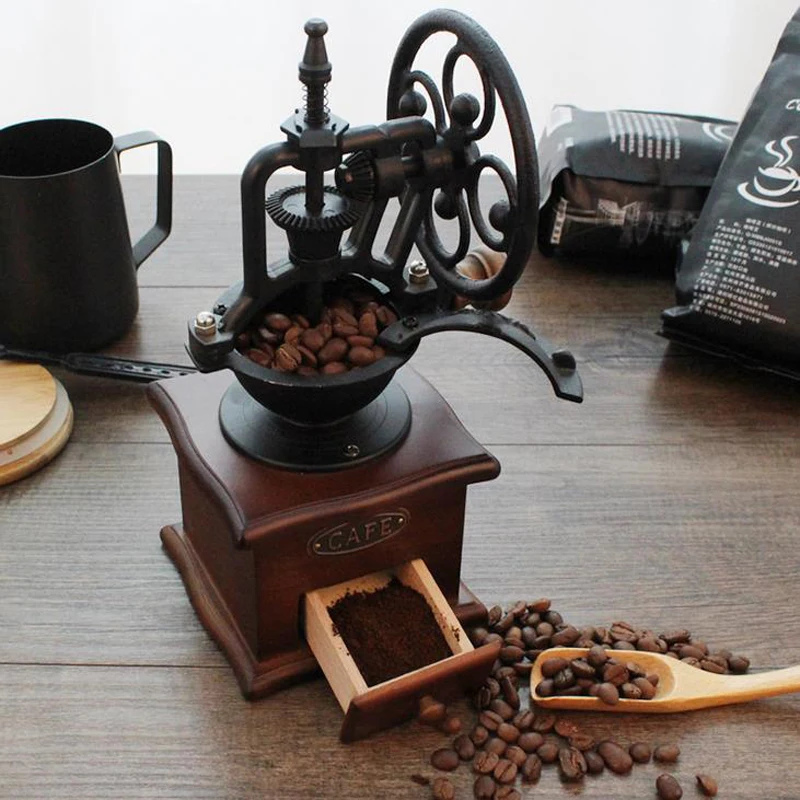 Buy Ferris Wheel Design Vintage Manual Coffee Grinder