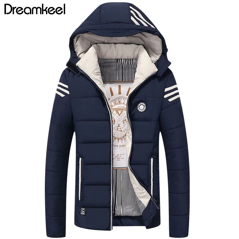 

Men's Winter Jacket 2019 Brand Casual Mens Jackets and Coats Hot Thick Men's Jacket Parka Outerwear Plus Size Jacket Y