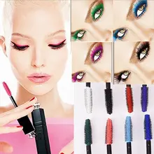 Водонепроницаемый тушь для ресниц Шарм подкручивающий ресницы удлиняющий косметики для Макияжа Косметический очаровательный тушь для ресниц 8 цветов на выбор, WD2