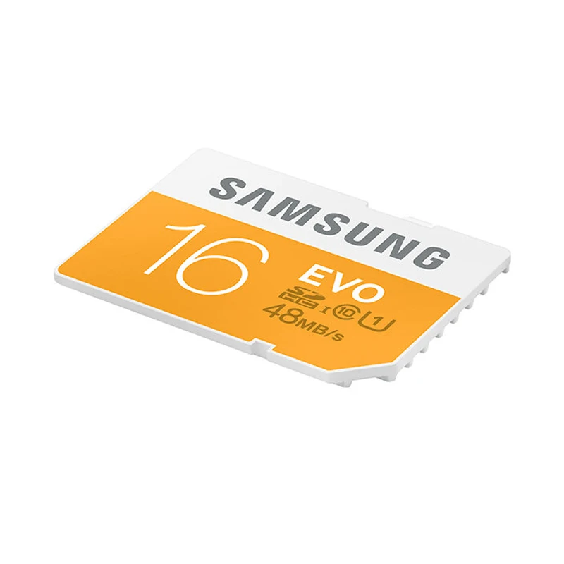 SAMSUNG Sd карта 16 Гб класс 10 SD EVO SDHC/SDXC 16 Гб tarjeta sd дропшиппинг для Canon Цифровая Спортивная камера SD карта