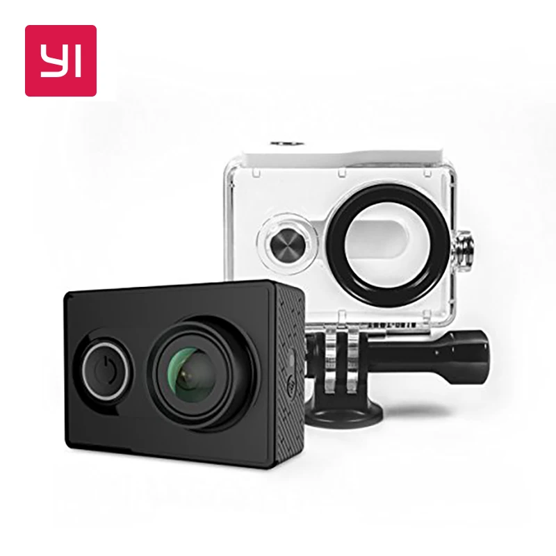 YI 1080P Action Camera Set With Waterproof case High-definition 16.0MP 155 Degree Angle 3D Noise Reduction International Edition camera : image YI 1080P Action Camera Set With Waterproof case High-definition 16.0MP 155 Degree Angle 3D Noise Reduction International Edition camera