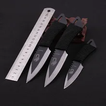 CS Cold стальной карманный нож Тактический с фиксированным лезвием для выживания на открытом воздухе охотничьи походные ножи из нержавеющей стали спасательные инструменты с оболочкой