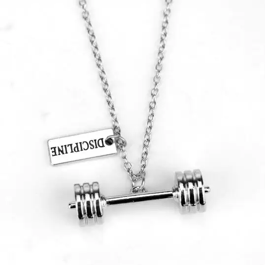 Me VS me Fitness Collier-Kettlebell Gym Haltère charme Crossfit Bijoux Lift