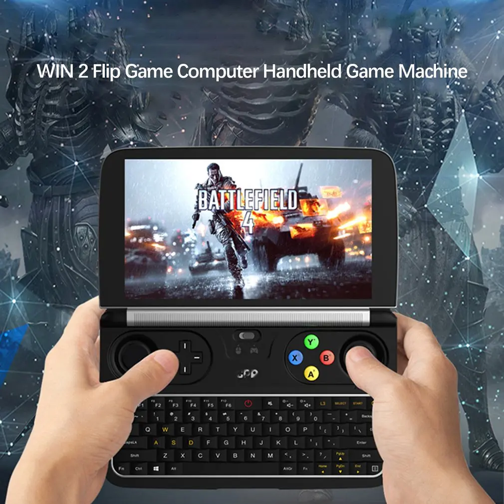 GPD Win2 геймпад ручной " игровой консоли 8 ГБ+ 128 ГБ/256G четырехъядерный двухдиапазонный сенсорный экран мини компьютер ноутбук