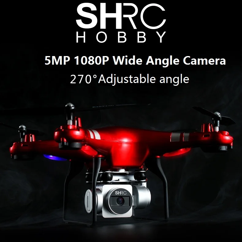 

Singapore Wholesale HR SH5HD Wifi FPV Drone With Camera HD Wide angle 5MP 1080P Gimbal RC Quadcopter