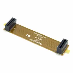 10 шт./лот для XFX ATI Asus Crossfire Соединительный мост Flex 100 мм PCI-E 40pin женский кабель 6111024000 г