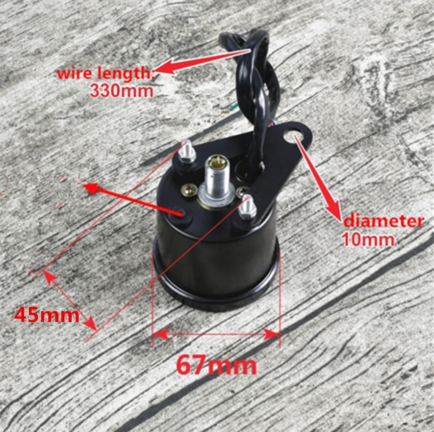 cafe racer Speedo Meter
