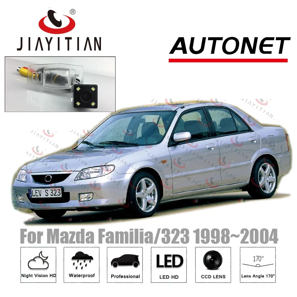 Задняя камера JIAYITIAN для Mazda Familia/323/Protege/Isamu Genk/Allegro/BJ CCD/ночного видения/камеры