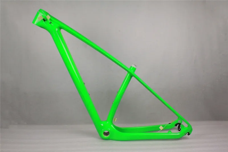

Customized color carbon bike frame 650B 27.5er/29er carbon MTB frame 1 1/8 top and 1 1/2 carbon bicycle frame
