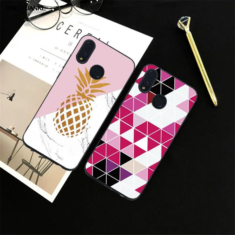 Противоударный чехол для телефона huawei y6 Pro y3 y5 Lite 2017 y7 prime y9 2018 роскошный мягкий