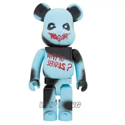 28 см Bearbrick быть @ rbrick модель игрушки ПВХ 400% Джокер Bearbrick подвижное соединение коллекция моделей Игрушек игрушка Рождественский подарок