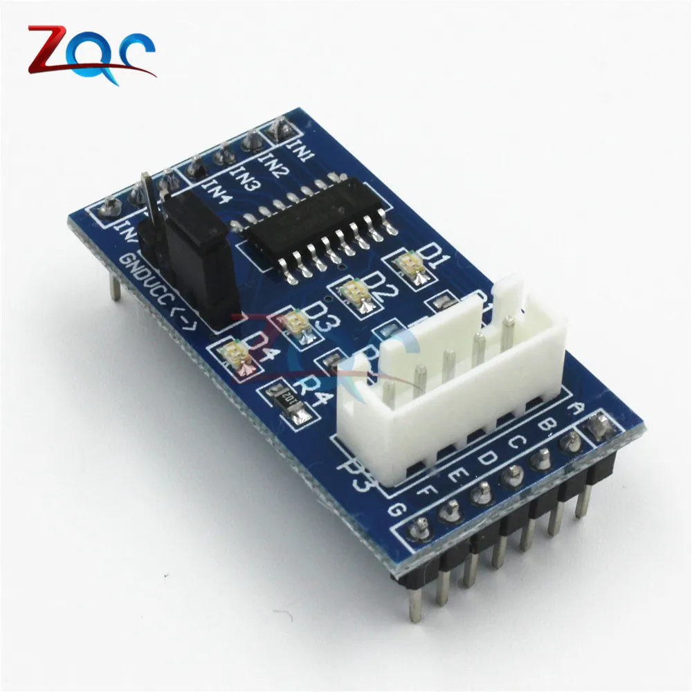 Модуль драйвера шагового двигателя 28BYJ 48 ULN2003 для Arduino + 5 В 12 постоянного тока