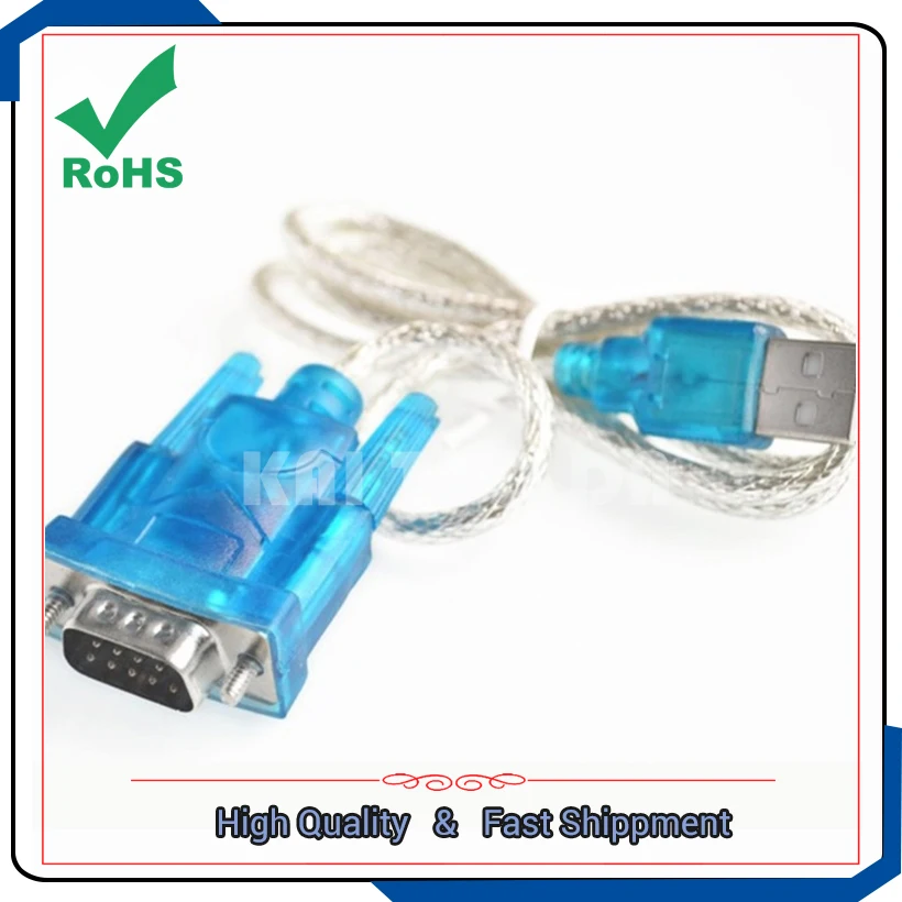 

HL-340 USB to Serial Cable (COM) USB-RS232 USB 9-pin serial port support win7-64 bit
