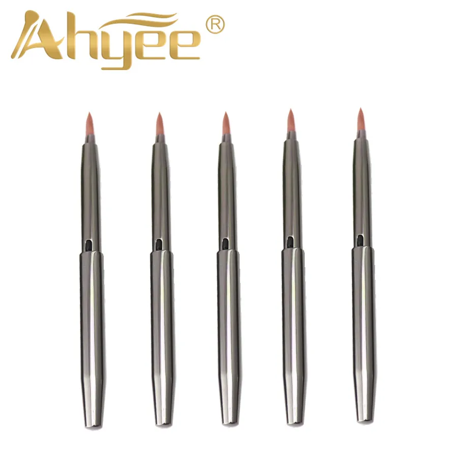 

Retractable Lip Brush Gun Color Portable Makeup Brushes Cosmetic Tool Synthetic Hair Hot Sales Beauty
