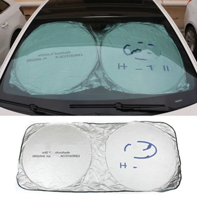 

Car Accessories Front Sunshades For Hyundai IX35 Solaris Accent I30 Tucson Elantra Santa Fe Getz I20 Sonata I40 I10 Tiburon