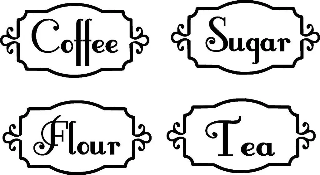 Popular Kitchen Canister Labels-Buy Cheap Kitchen Canister