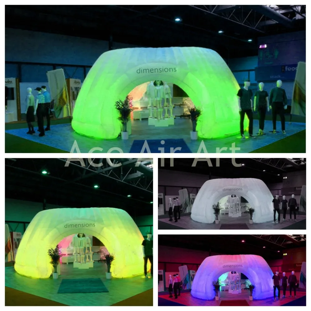 

New Style inflatable lighting tent enclosure for exhibition/Inflatable office area for fashion show