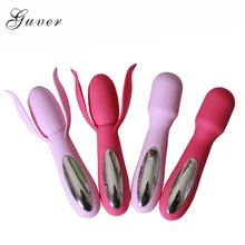 Guver USB Charging Rabbit Vibrator 12 Mode Waterproof Electric Sex Machine Dildo Vibrators For Women Adult Sex Toys 2 Style