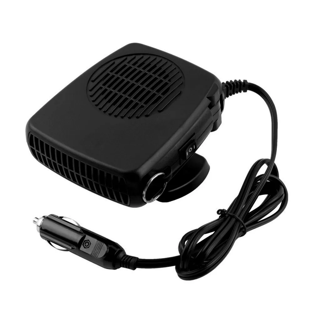 

12V 150W Auto Heater Heating Fan Car Efficient Heat Dissipation Dryer Windshield Demister Defroster Efficient Heat Dissipation