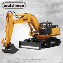 Радиоуправляемая машинка с дистанционным управлением 1/18 пропорции RC экскаватор гидравлический 11 каналов Игрушки для мальчиков huina 510 игрушки