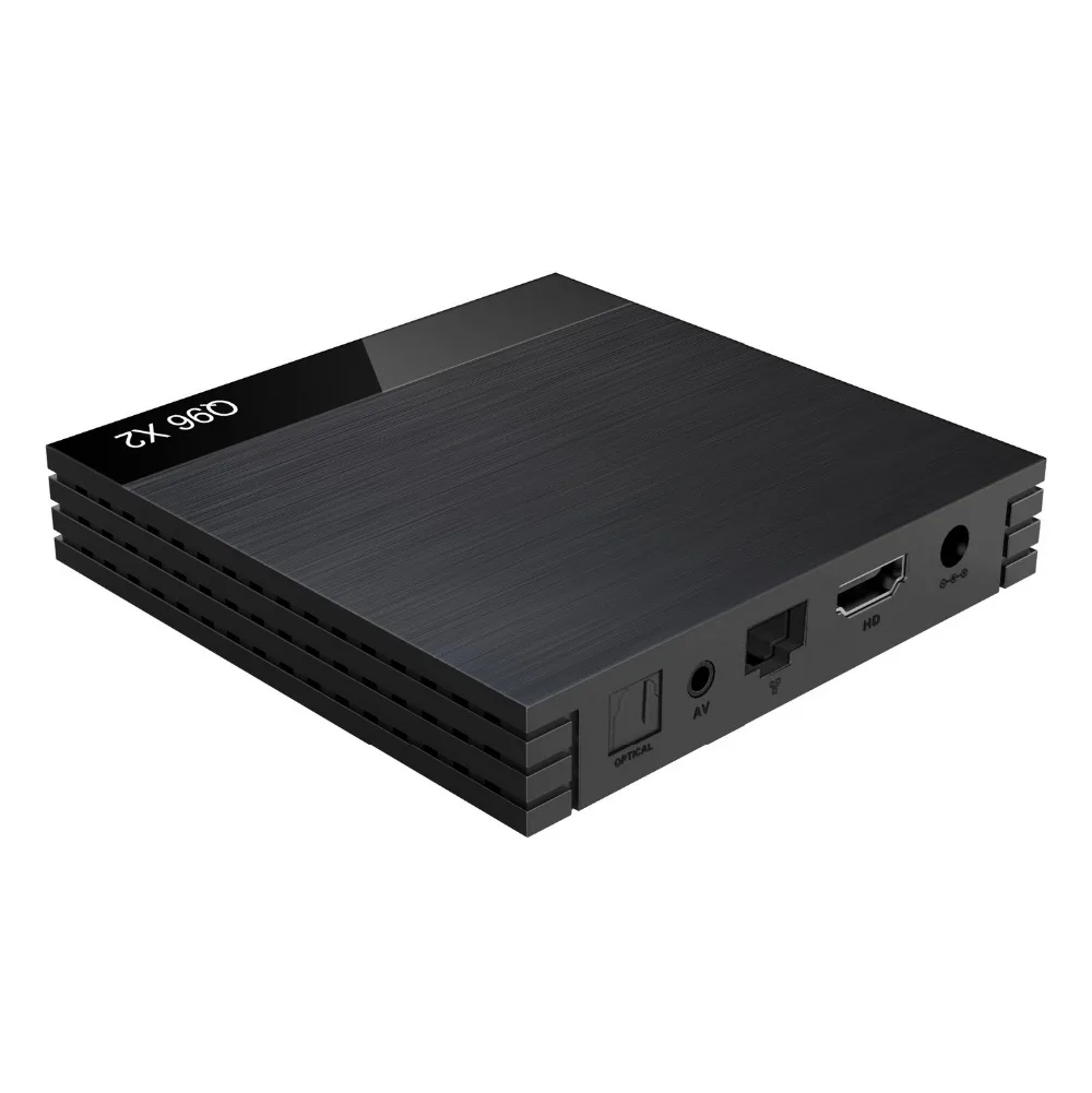 Android tv Box Q96 X2 4G 32G Amlogic S905X2 Четырехъядерный 4K HD 1080P 2 5G двойной WiFi USB3.0 медиаплеер с