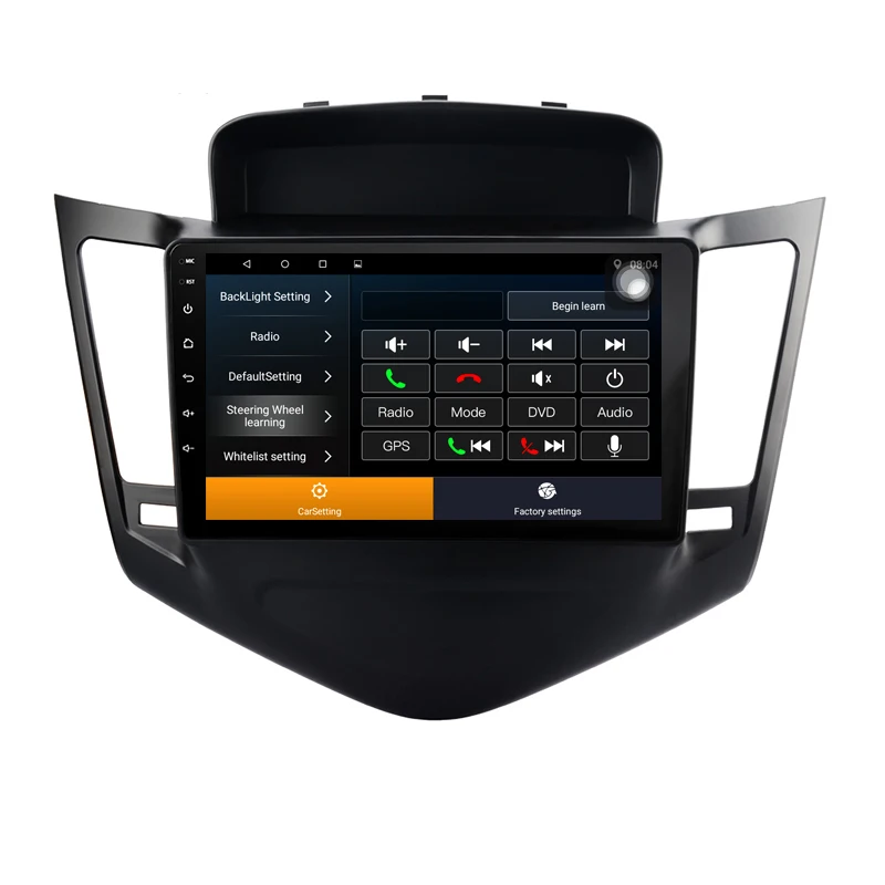 Sale Android 9.1 Car Radio Multimedia DVD Player For Chevrolet Cruze 2009-2013 2 din gps navigation with steering wheel Stereo 4