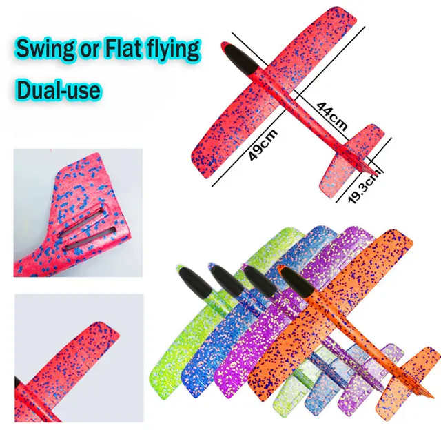 20 Styles Diy Rubber Band Airplane Model Elastic Rubber Band Powered