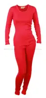 Women's midweight crew Next to Skin (NTS) base layer 100% pure merino wool tops bottom clothing pants breath thermal underwear