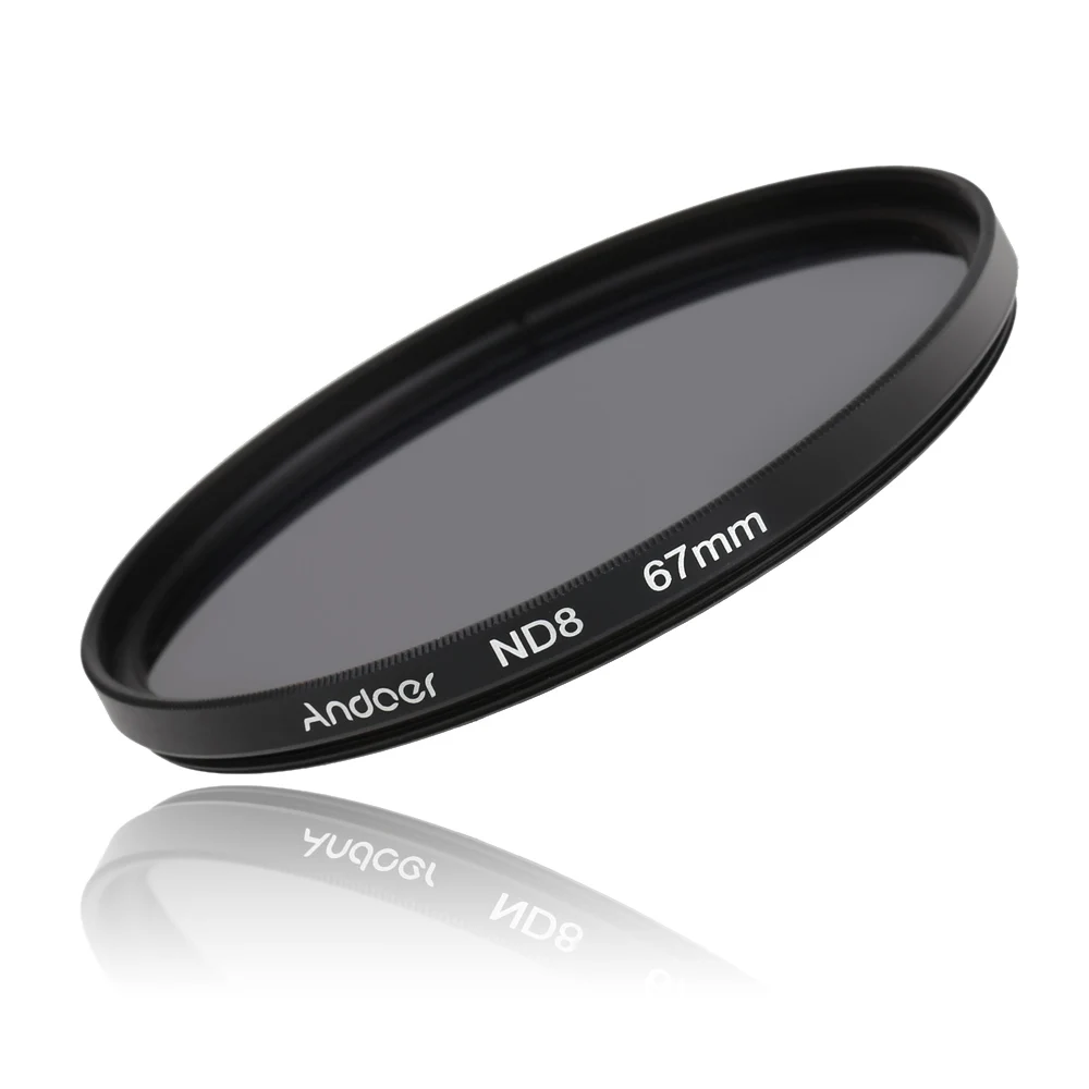 Andoer 67 мм UV+ CPL+ FLD+ ND(ND2 ND4 ND8) набор фильтров для фотосъемки для Nikon Canon sony Pentax зеркалок