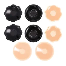 1 пара самоклеющиеся моющиеся многоразовый силикон наклейка на грудь бра для скрытия сосков груди Pad Женские аксессуары complementos de mujer