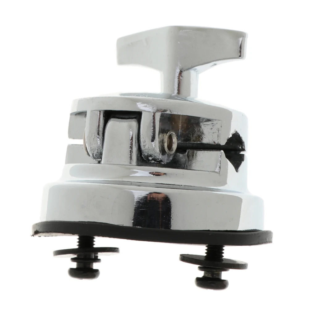 

Zinc Alloy Opened Drum Mounting Holder Base Rack Hardware for Drum Player Percussion Accessory
