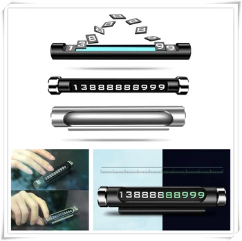 

Car Parking Card phone Number plate FOR Renault Alaskan Trezor Talisman Kwid Espace Kangoo EZ-GO Captur Arkana Ondelios