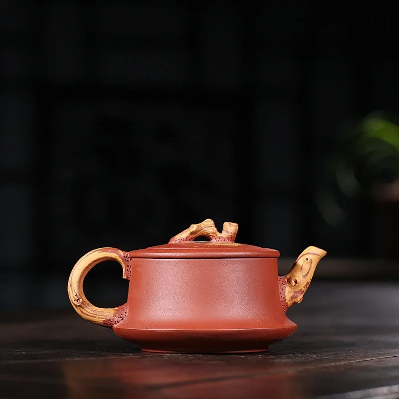 270 мл фиолетовая глина yixing чайник креативный горшок Zisha ручной работы пуэр чайник для воды Бытовая Посуда для напитков посуда для чая украшение сувенир