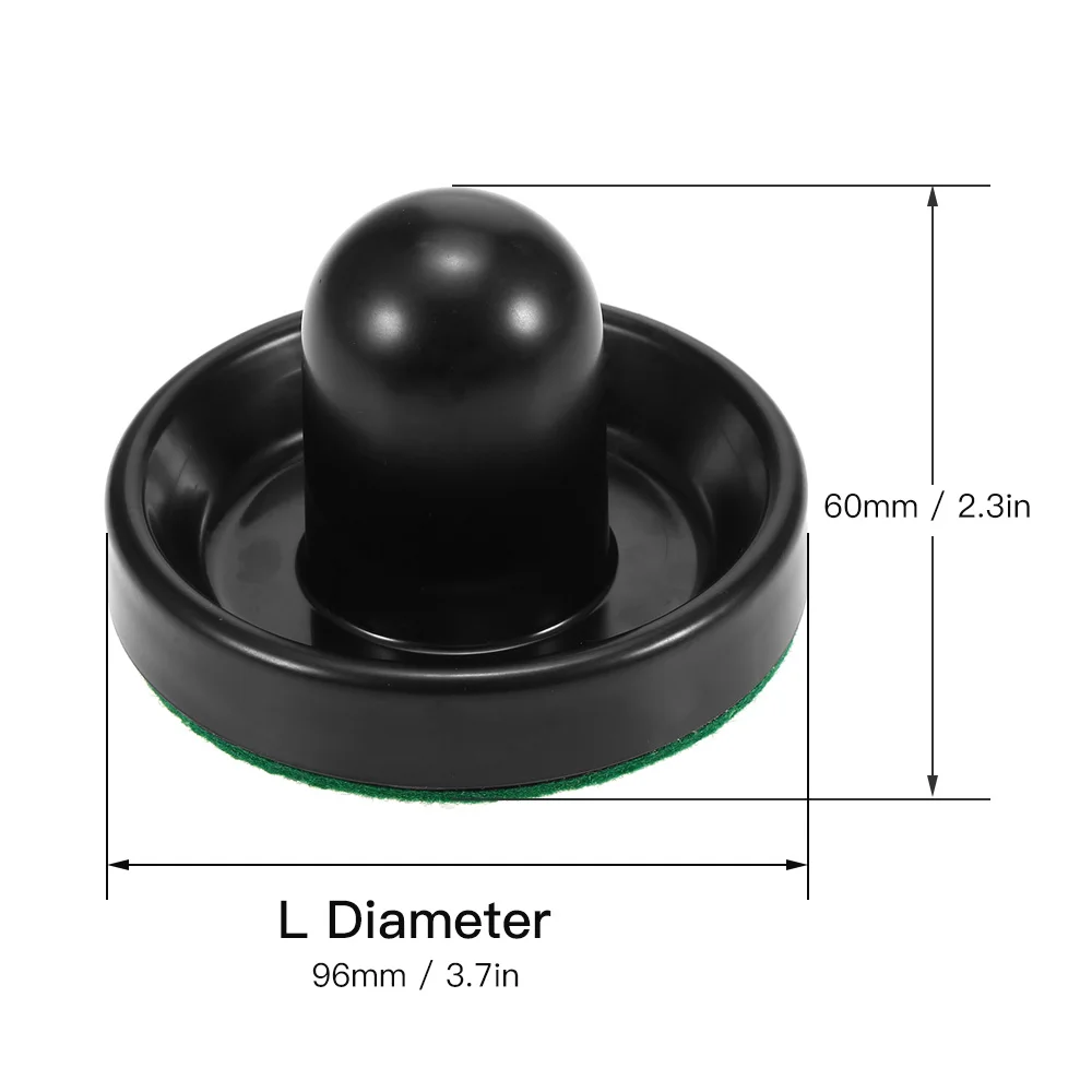 76 мм/96 мм аксессуары для воздушного хоккея, пластиковый толкатель, шайба, войлочный ползунок, толкатель для взрослых, настольные игры, замена, воздушные хоккейные ворота