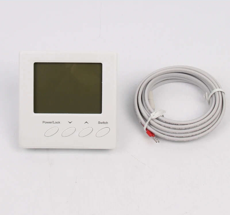 

Saipwell Weekly Programmable Floor Heating Thermostat Blue Backlight Digital  LCD Display Room Temperature Controller SPC01.H1N