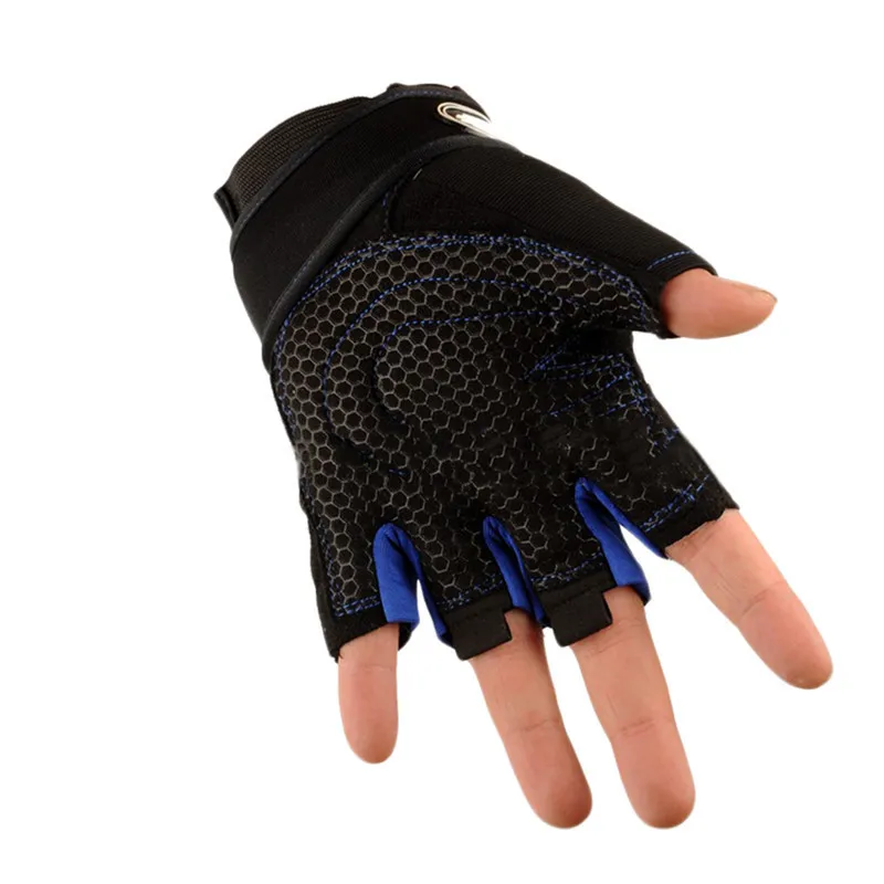 Gym Weight Lifting Gloves For Men Women Body Building Fitness Exercise Non-Slip Breathable Half Finger Sports Training Gloves