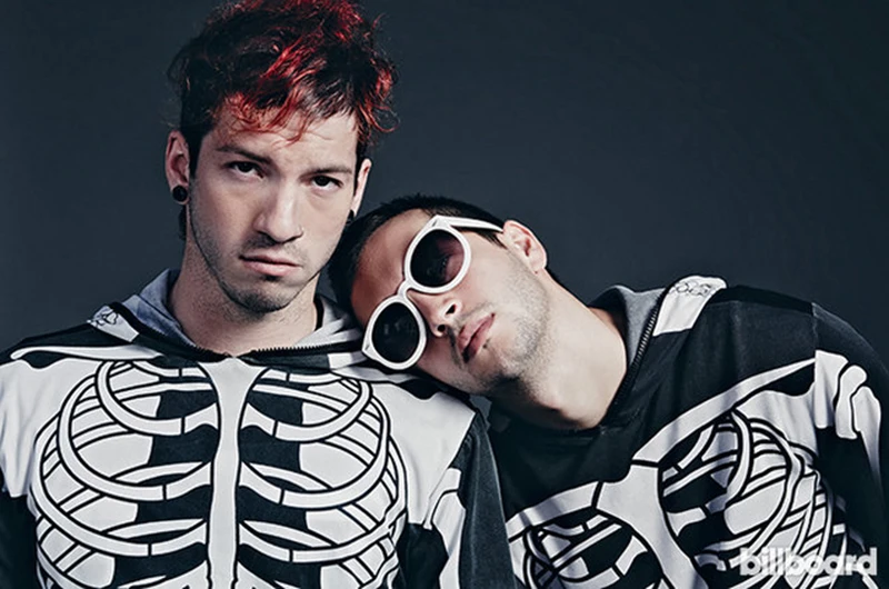 Men/'S TWENTY ONE 21 piloti Tyler Joseph Tuta Cotone Felpa Con Cappuccio Giacca