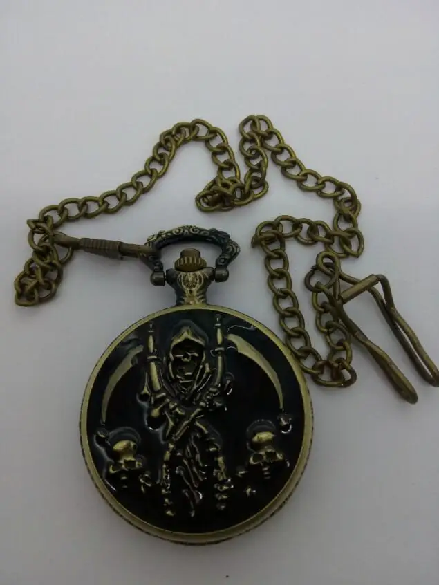 wholesale-10-pcs-lot-black-antique-nightmare-before-christmas-men-cool-gift-steampunk-fob-chain-pocket-watches-pm836